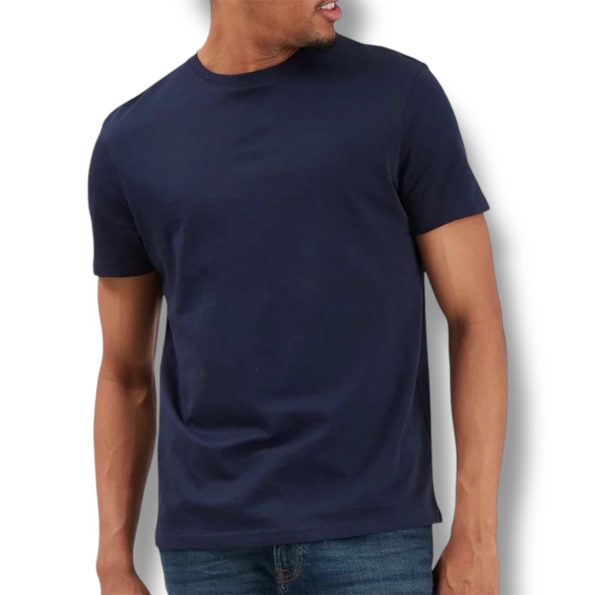 Polera Regular Fit Navy 200 Gsm.