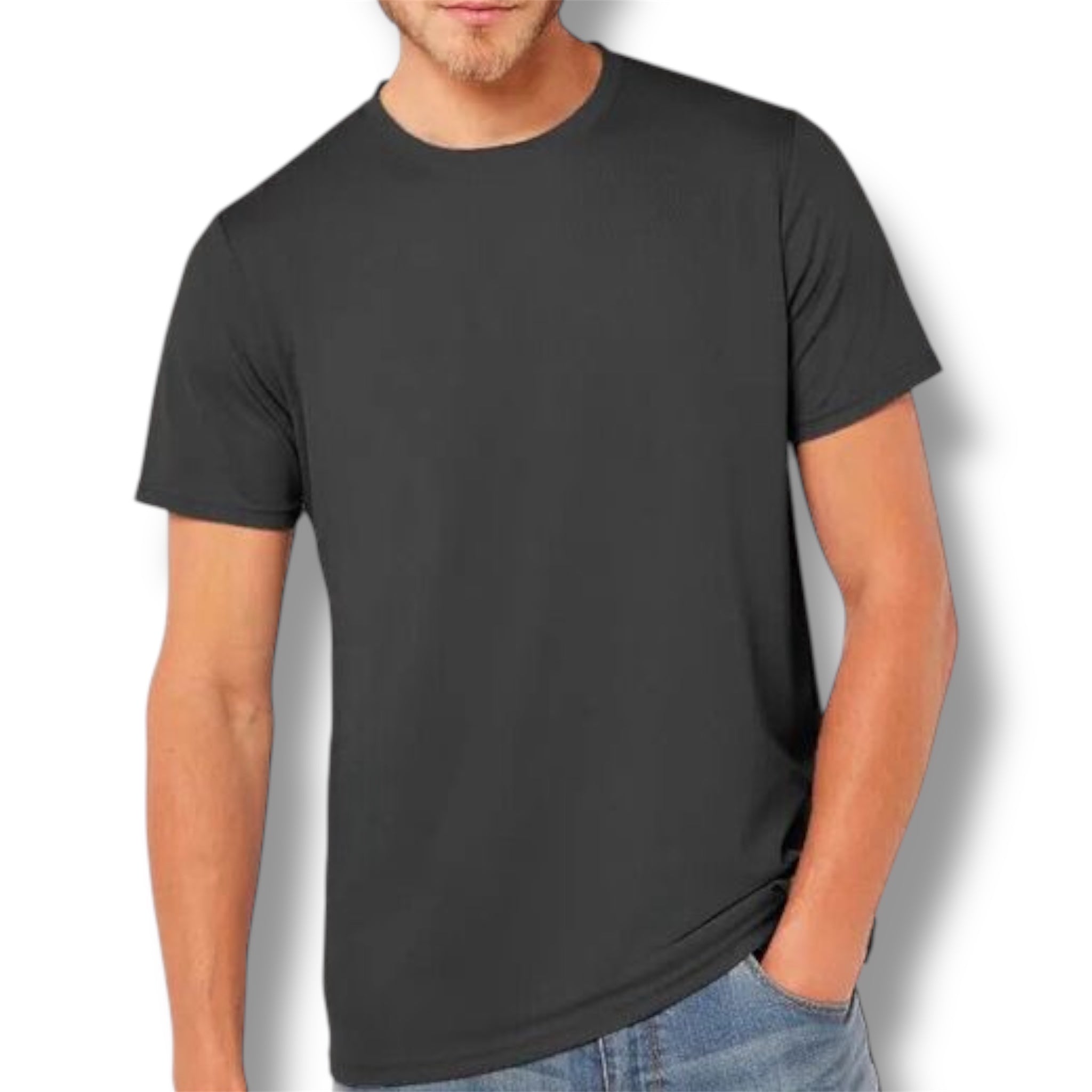 Polera Regular Fit Dark Gray 200 Gsm.