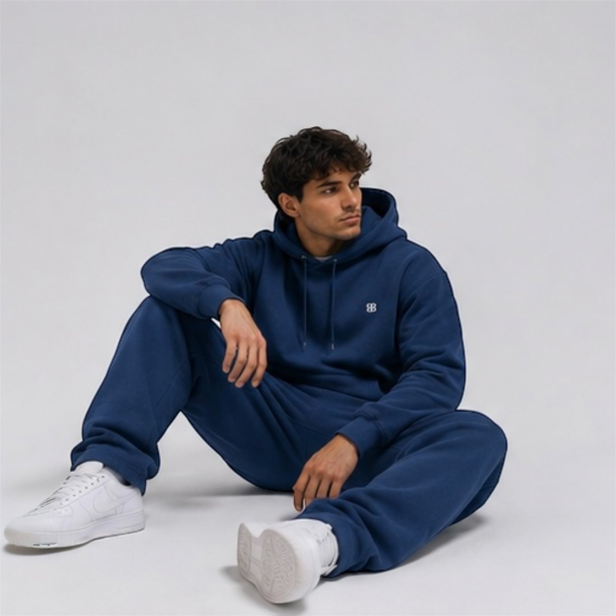 Sweatpants Baggy V1 Storm Blue