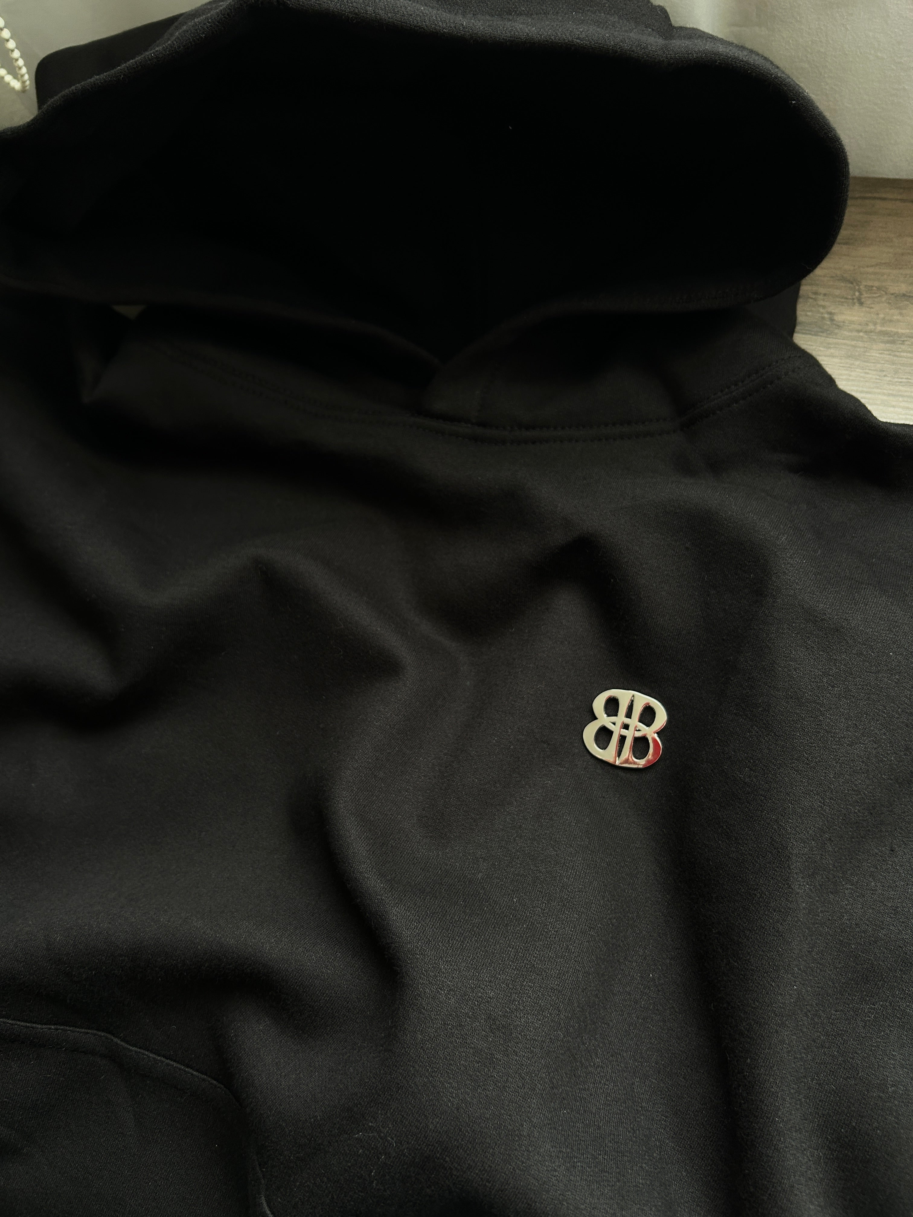 Hoodie Heavyweight Oversize • ALL BLACK S3.