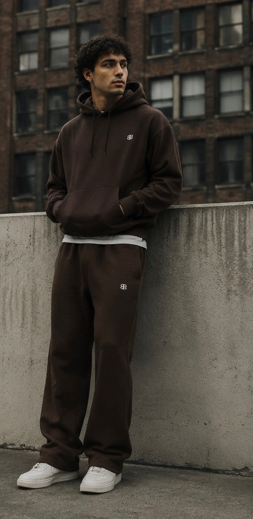 Sweatpants Baggy V1 Brown