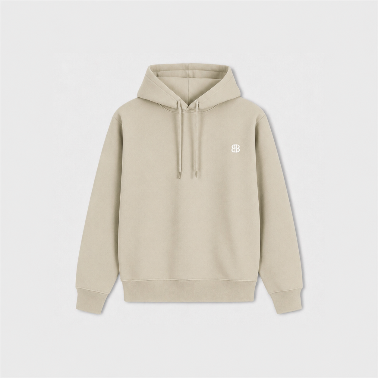 Hoodie Flecce Regular V1 Dune