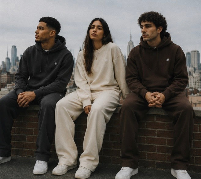 Sweatpants Baggy V1 Brown