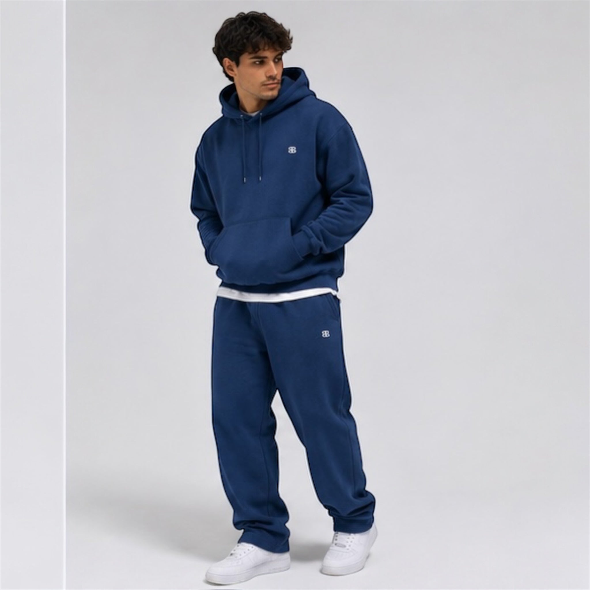 Sweatpants Baggy V1 Storm Blue