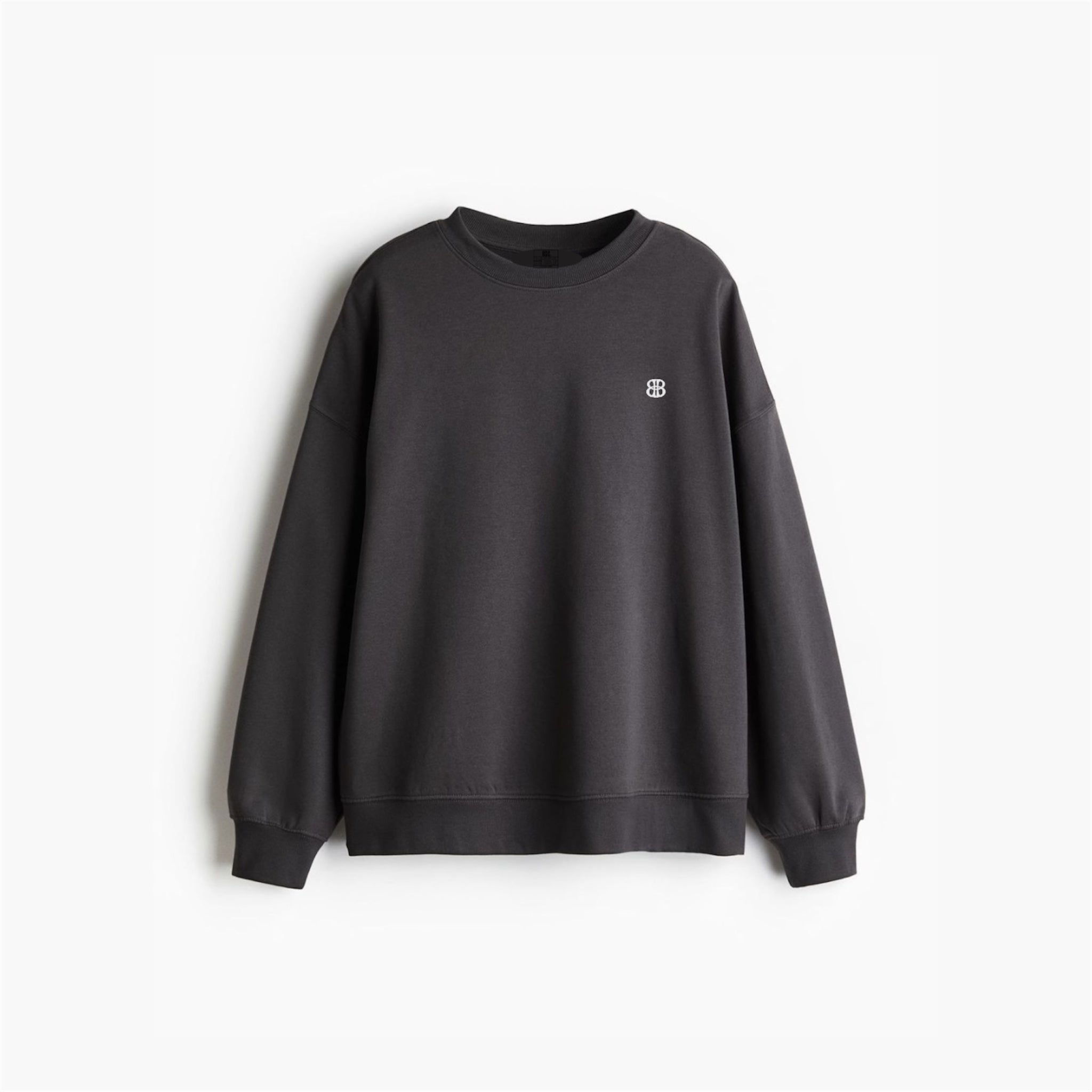 Crewneck Sweater Flecce V1 Dark Gray