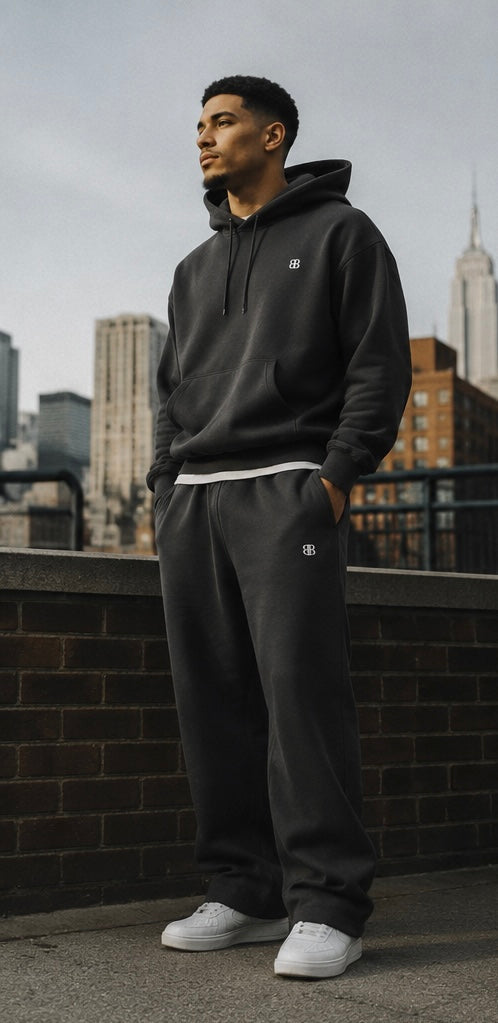 Sweatpants Baggy V1 Dark Gray