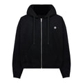 Hoodie Zip Up V1. Black