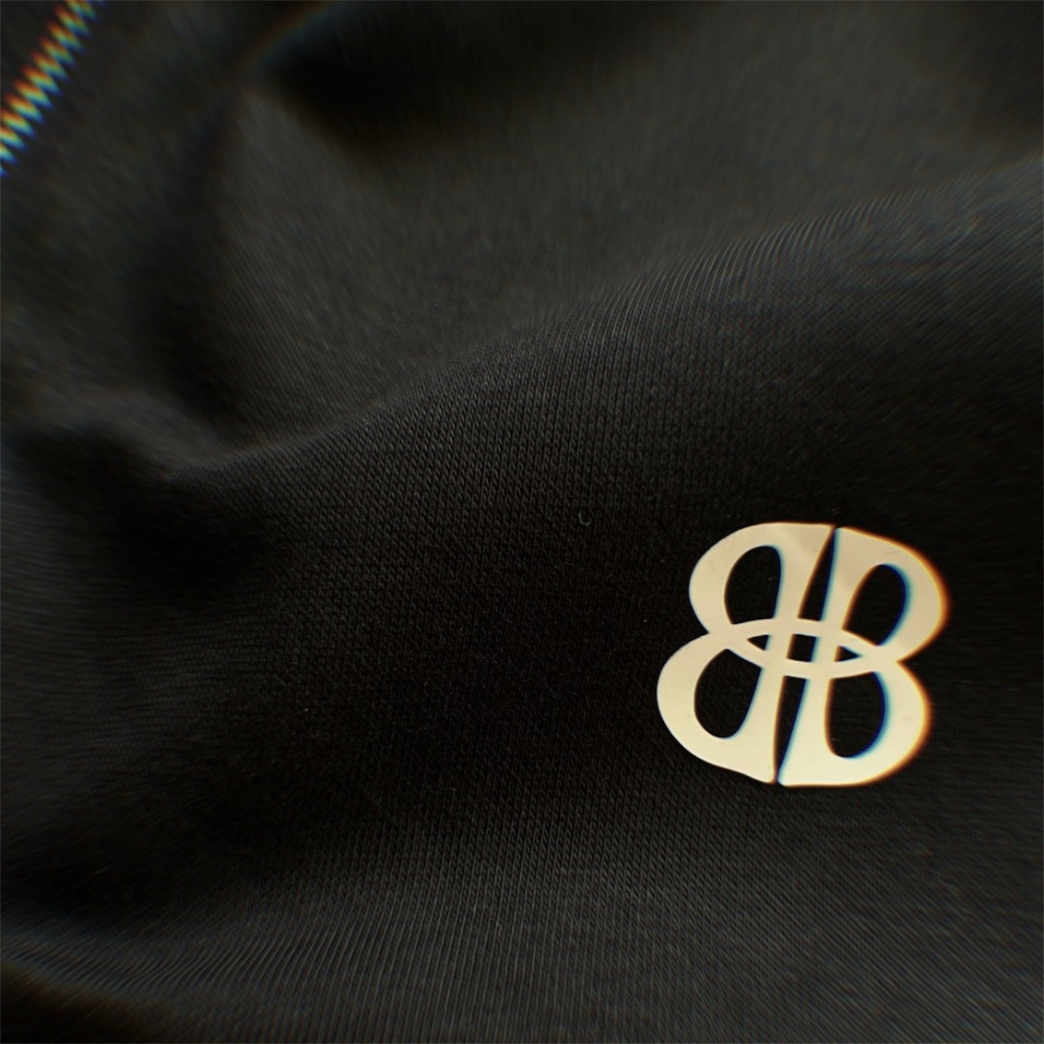 Hoodie Zip Up V1. Black