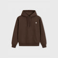 Hoodie Flecce Regular V1 Brown