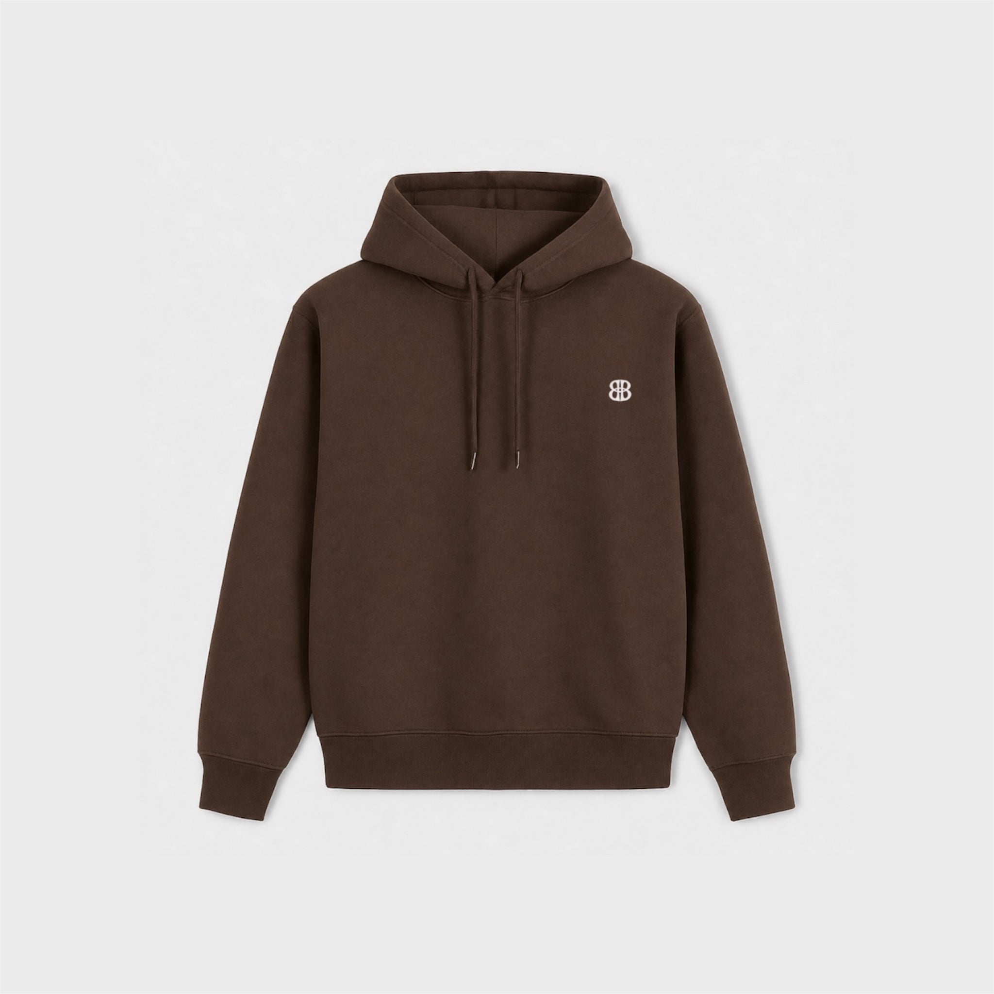 Hoodie Flecce Regular V1 Brown