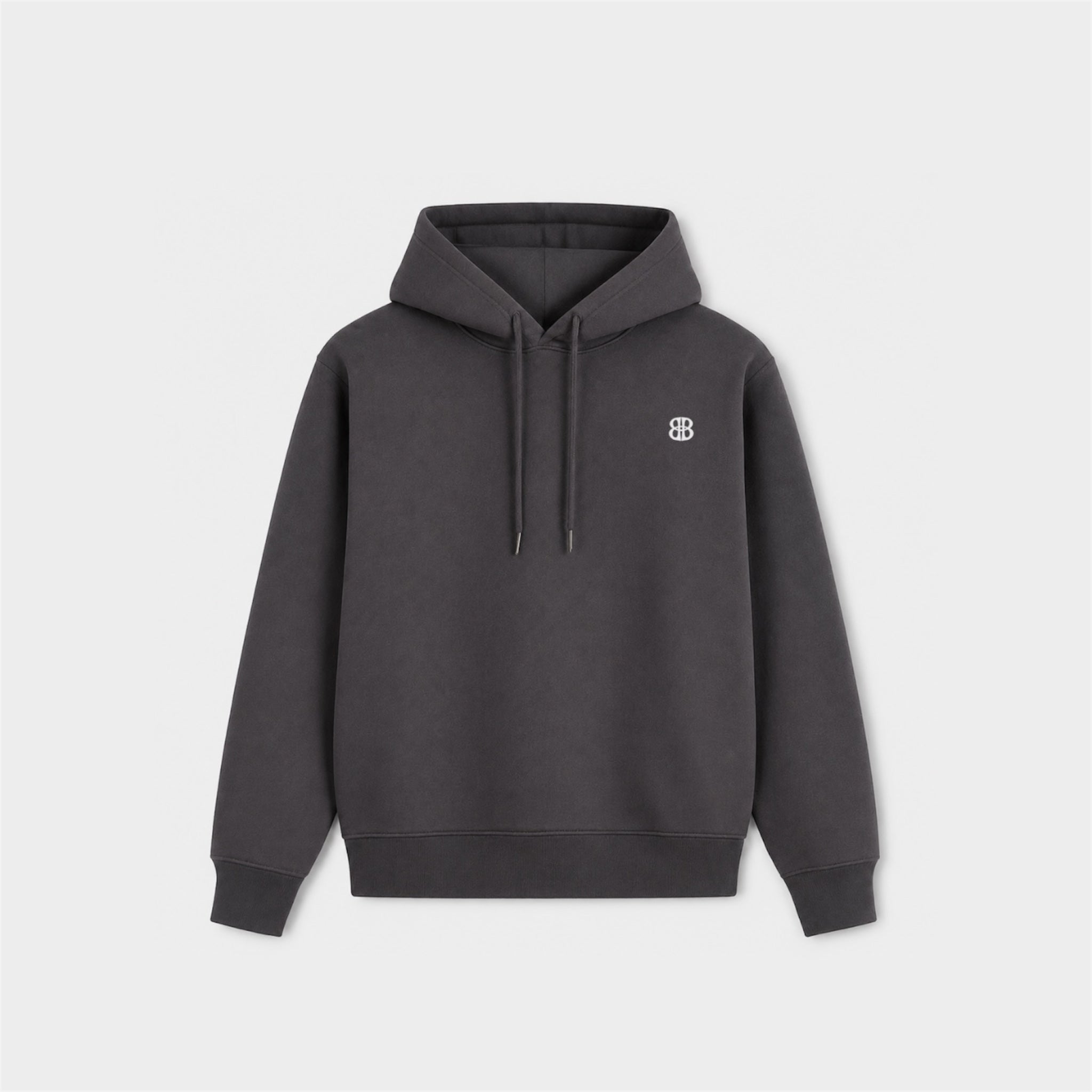 Hoodie Flecce Regular V1 Dark Gray