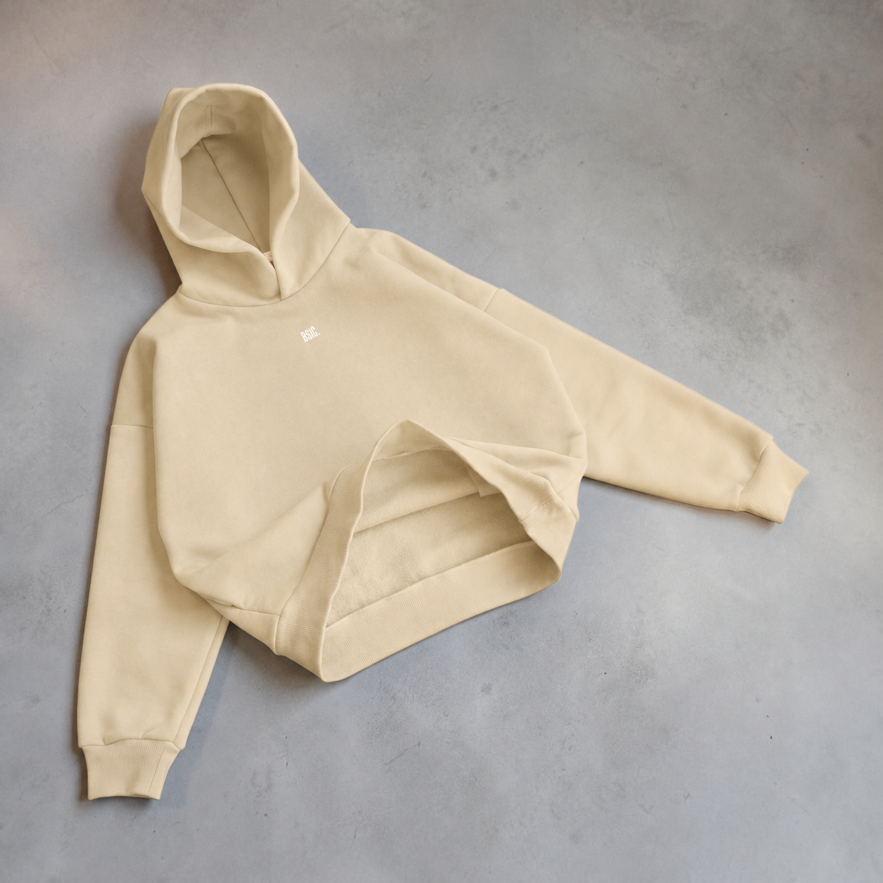 Hoodie Heavyweight V1. Butter