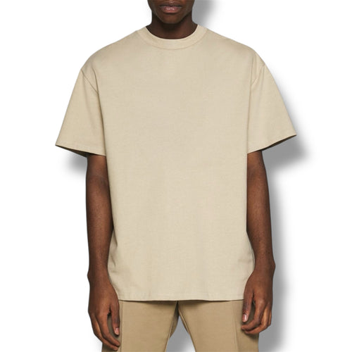 Polera Oversize HeavyCotton Beige 280 Gsm.