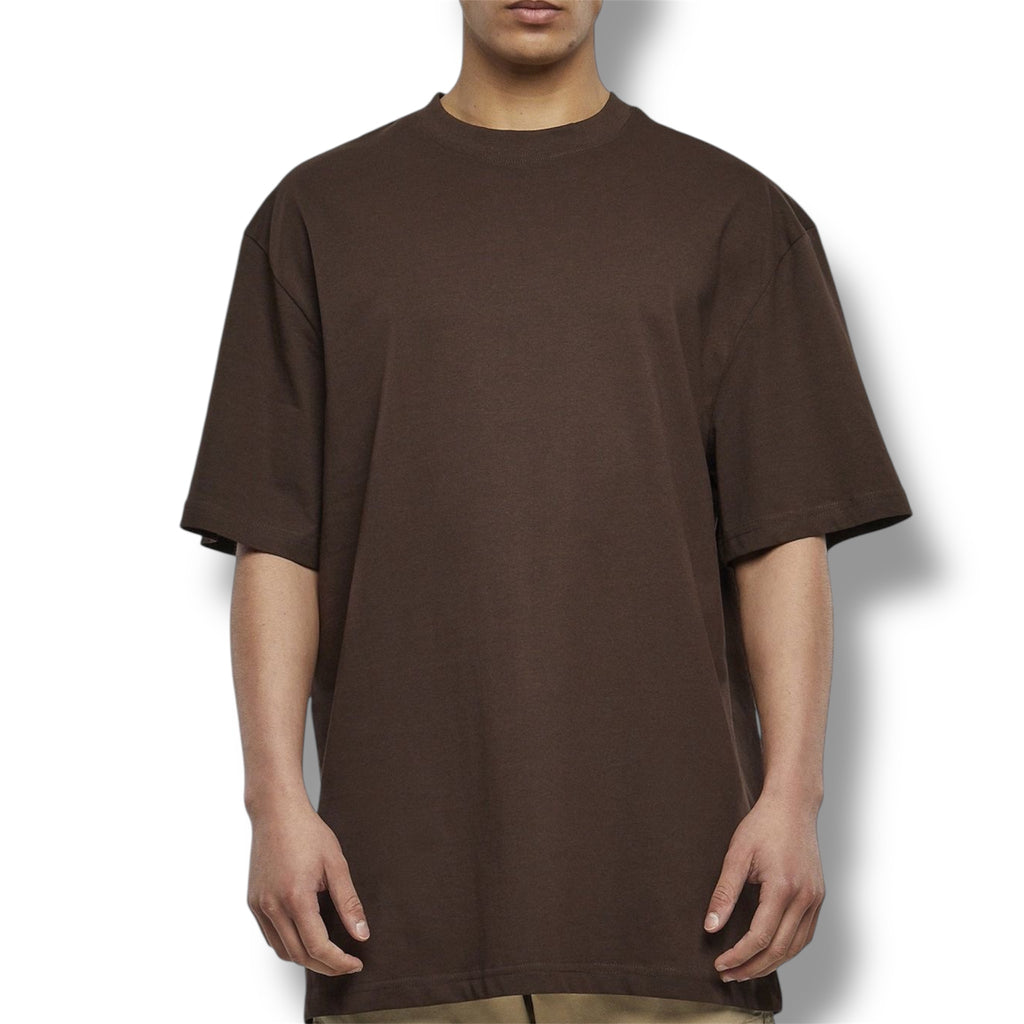 Polera Oversize HeavyCotton Brown 280 Gsm.