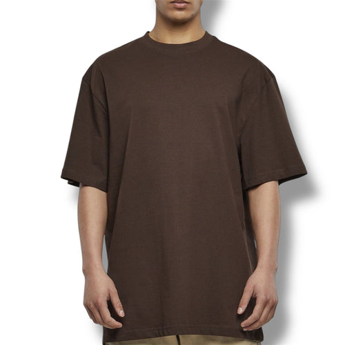 Polera Oversize HeavyCotton Brown 280 Gsm.