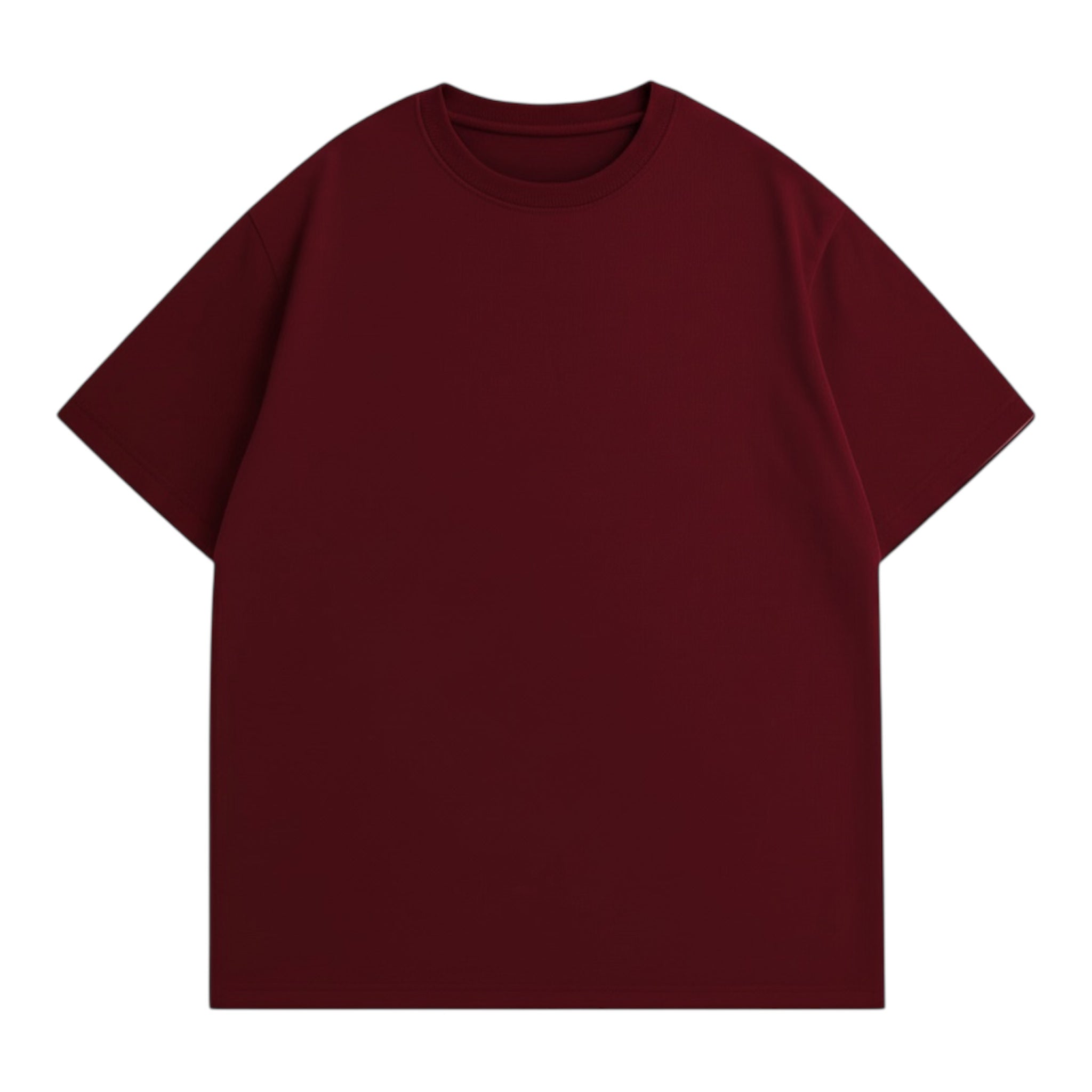 Polera Oversize HeavyCotton Wine 280 Gsm.