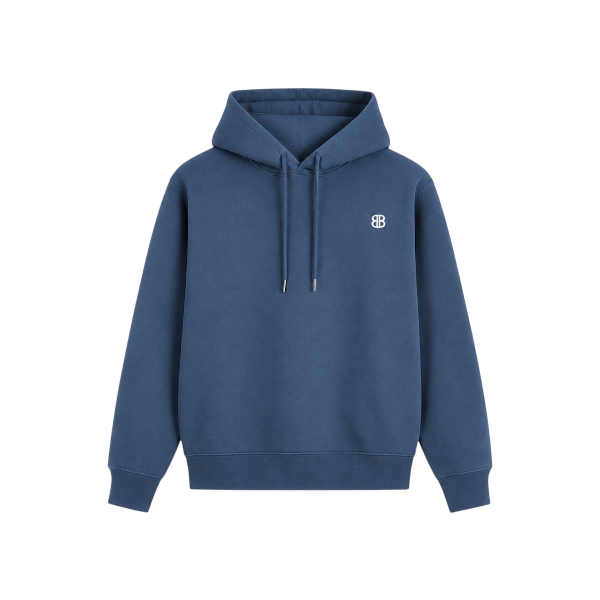 Hoodie Flecce Regular V1 Storm Blue
