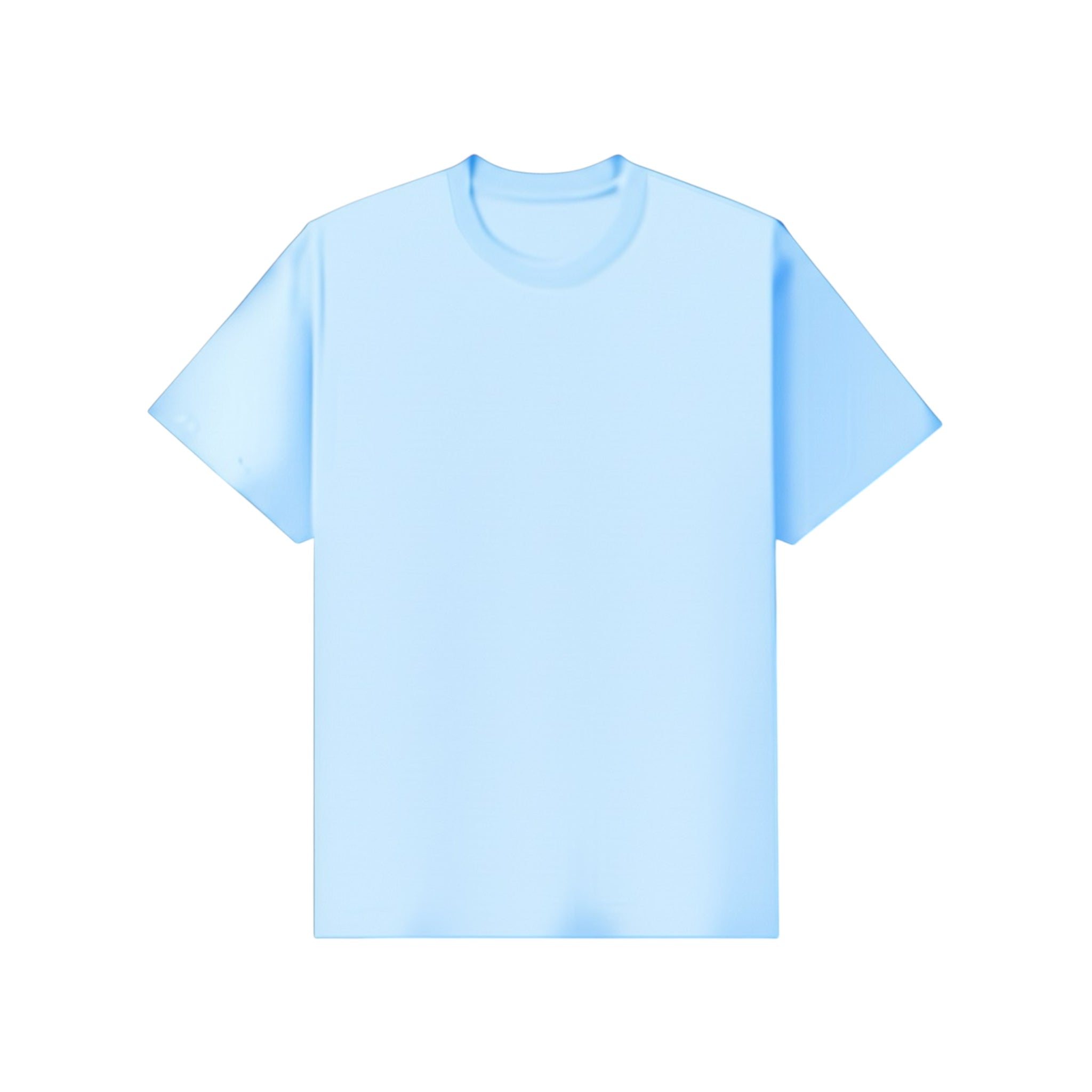 Polera Regular Fit Light Blue 200 Gsm.