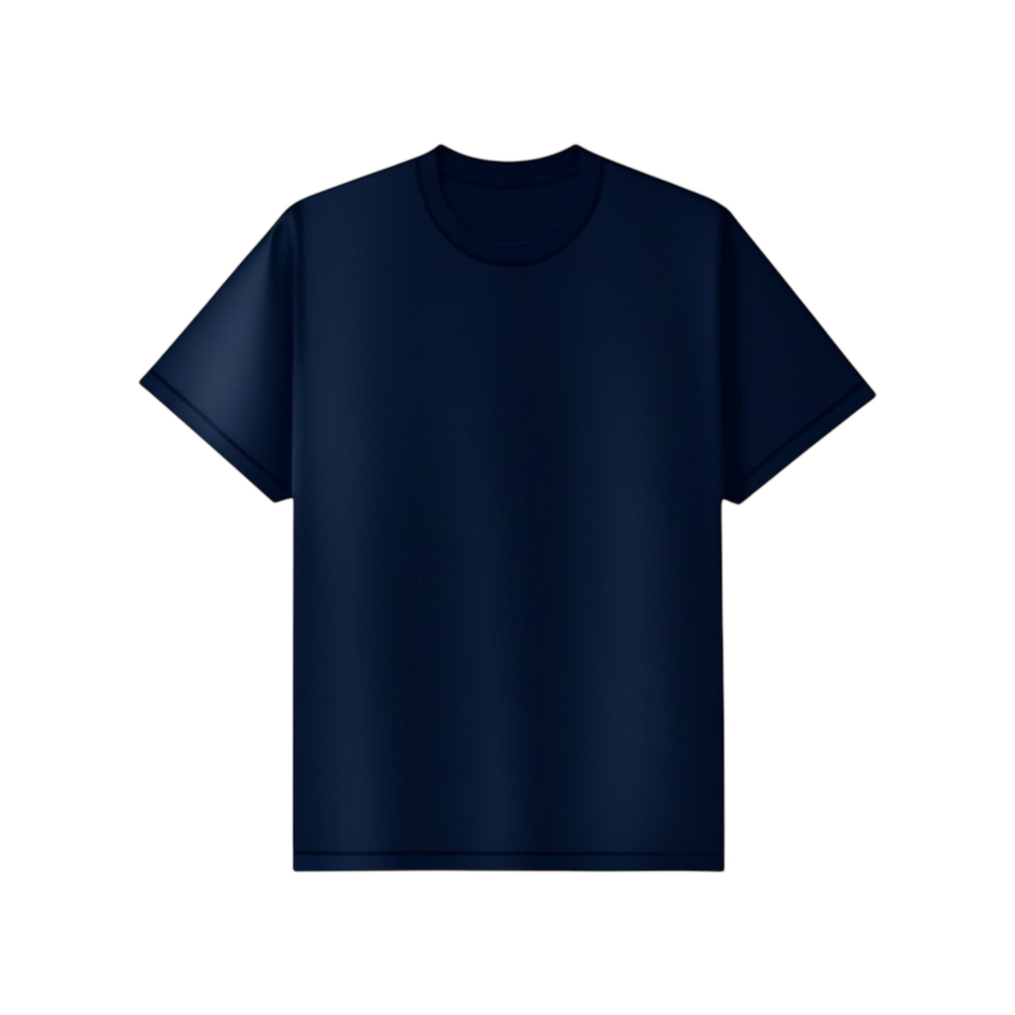 Polera Regular Fit Navy 200 Gsm.