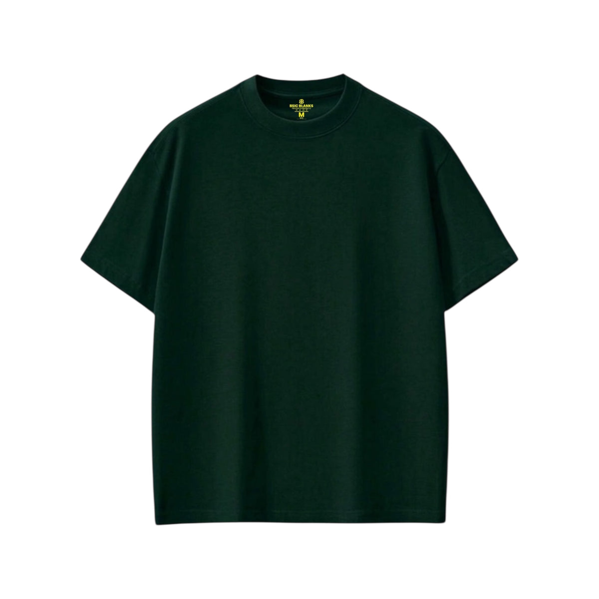 Semioversize • Forest Green Heavyweight Cotton 320 Gsm