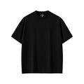 Semioversize • All Black Heavyweight Cotton 320 Gsm.