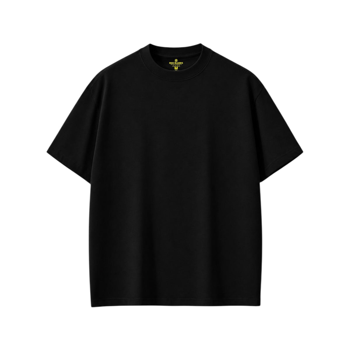 Semioversize • ALL BLACK S3. Heavyweight Cotton 320 Gsm.