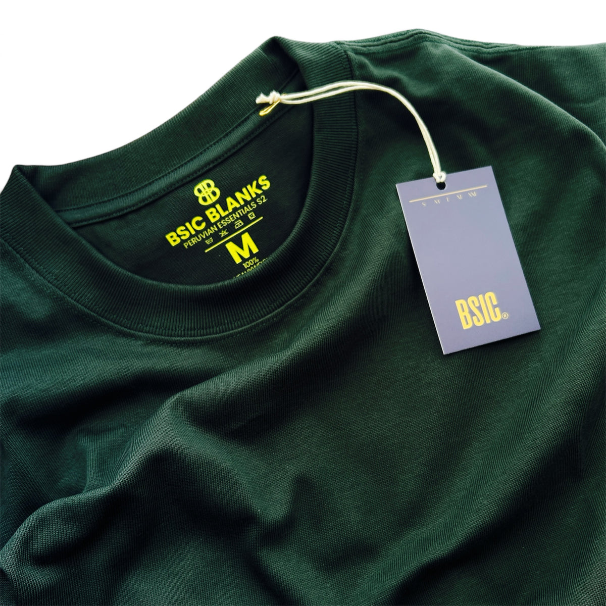Semioversize • Forest Green Heavyweight Cotton 320 Gsm