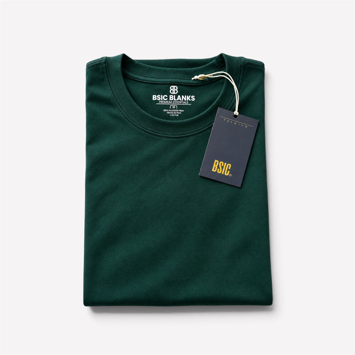 Regular fit • Peruvian Pima Cotton S5. • Dark Green