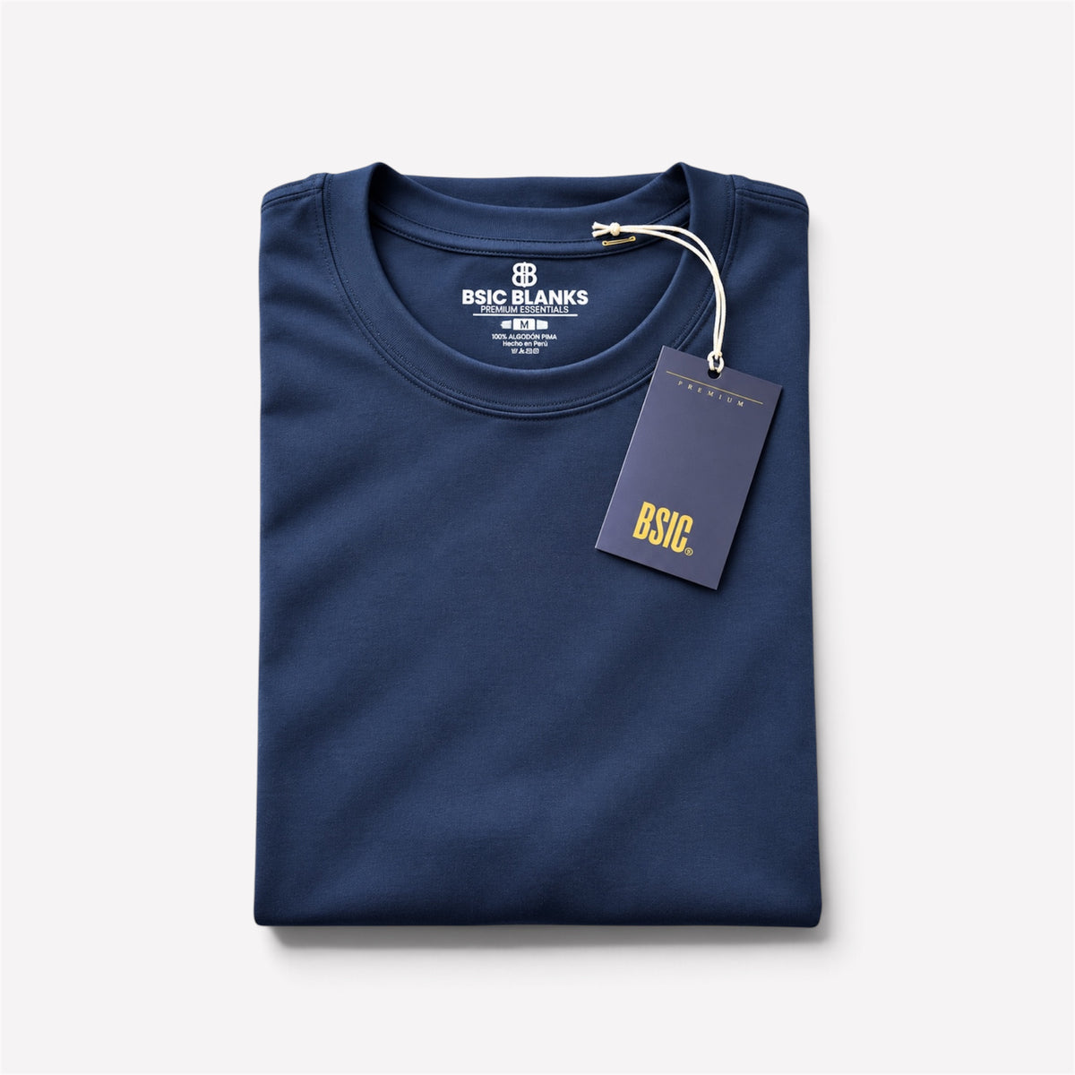 Regular fit • Peruvian Pima Cotton S5. • Steel Blue