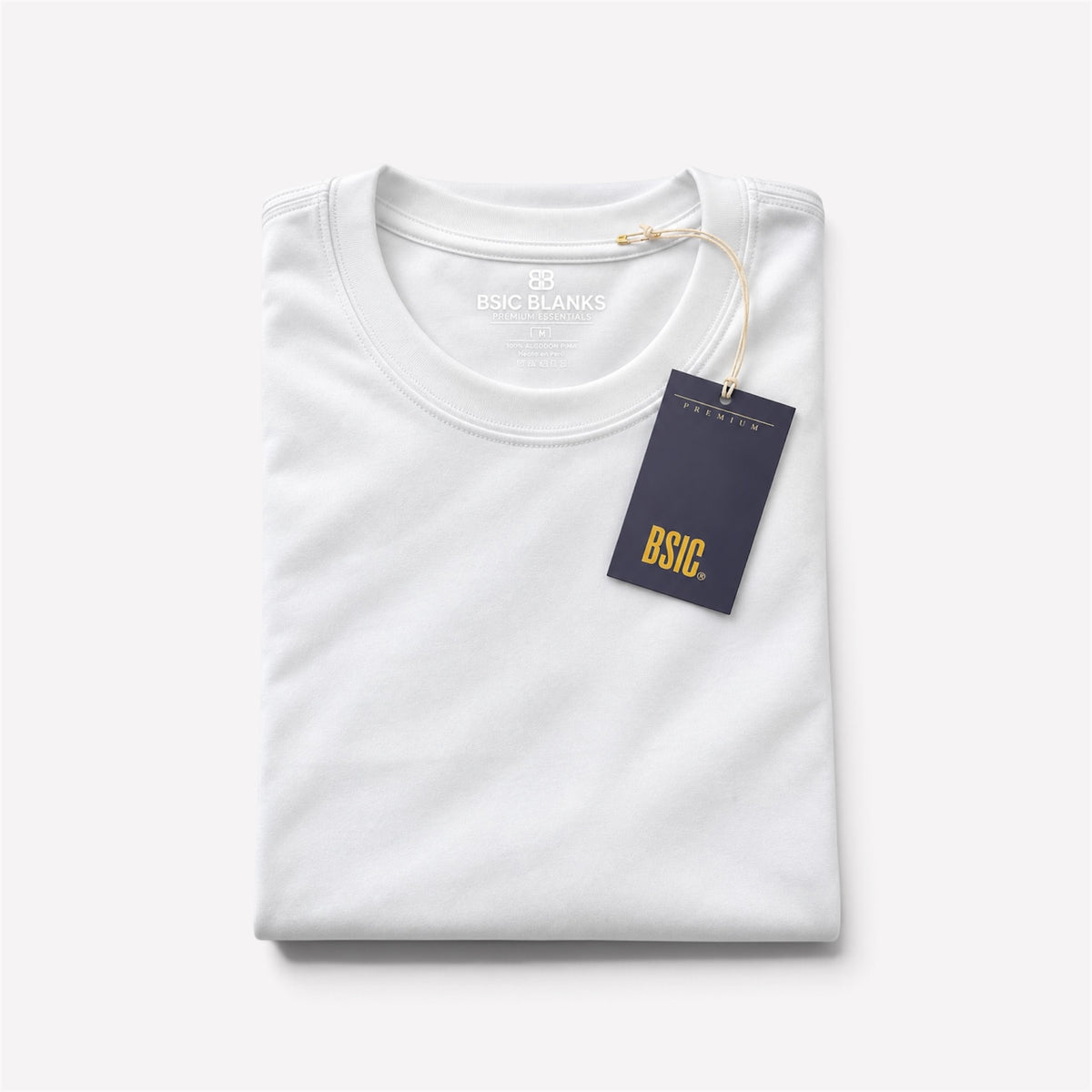 Regular fit • Peruvian Pima Cotton S5. • Pure White